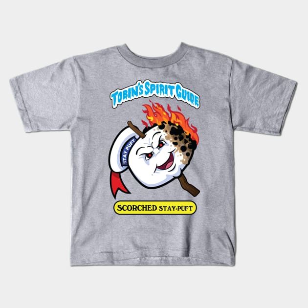 Scorched Stay-Puft Kids T-Shirt by Pufahl